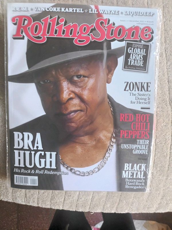 ROLLING STONE magazine 1st issue South Africa still closed. Collectors item