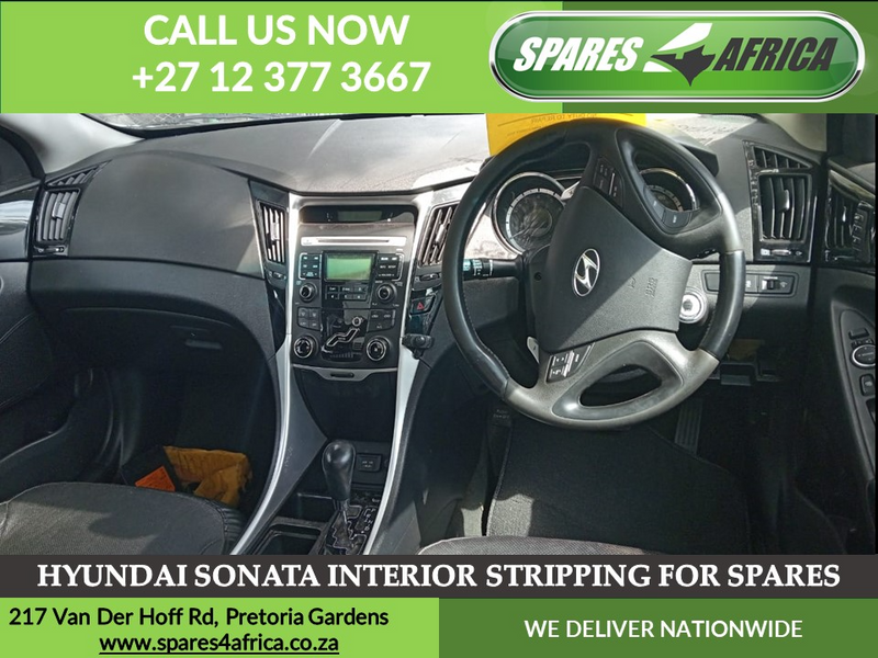 Hyundai Sonata Interior stripping for spares