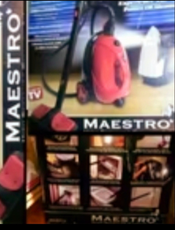 VACUUM Maestro High Pressure Vacuum &amp; Steamer iron CASH ONLY