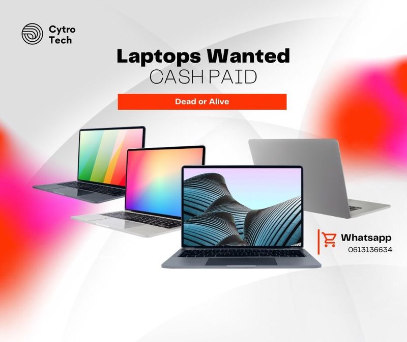Laptops Wanted Cash Paid