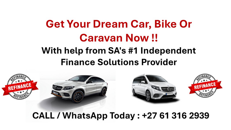 Get Your Dream Car Or Bakkie Today