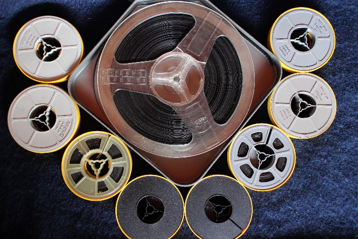 Convert Cine Movie Reel Film or VHS to MP4 Digital Format, also Convert Color Slides to JPG
