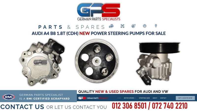 AUDI A4 B8 1.8T CDH NEW POWER STEERING PUMPS FOR SALE