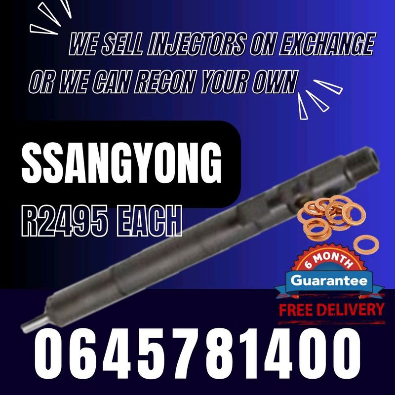 Ssangyong Diesel Injectors for sale
