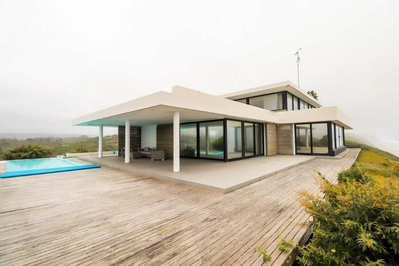 Ultra-modern designer seaside home up for sale.