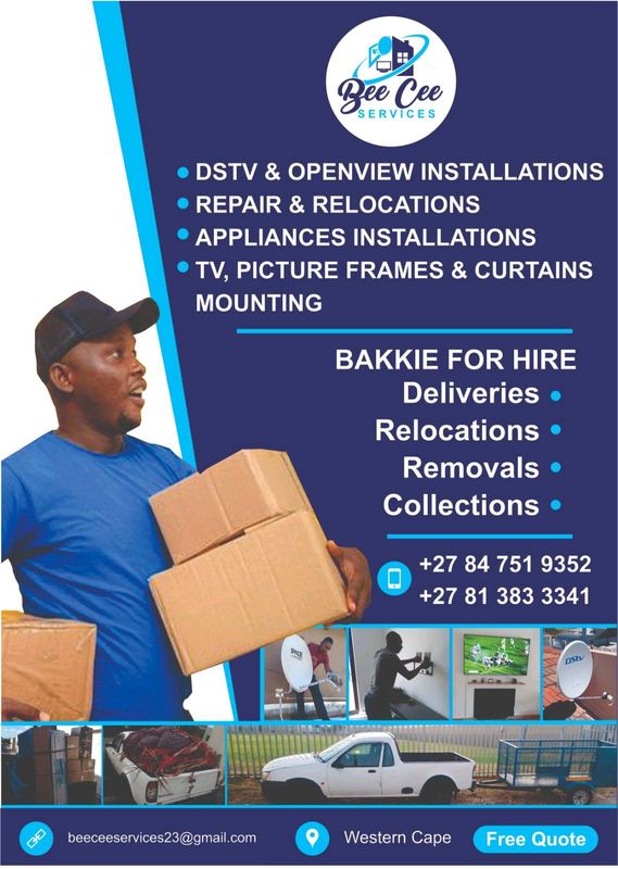 Bukkie for hire and installer