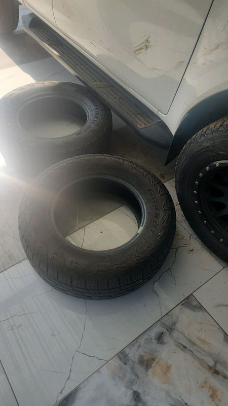 Two All Tarain Tyres for Bakkies Still New both for R 1500.00