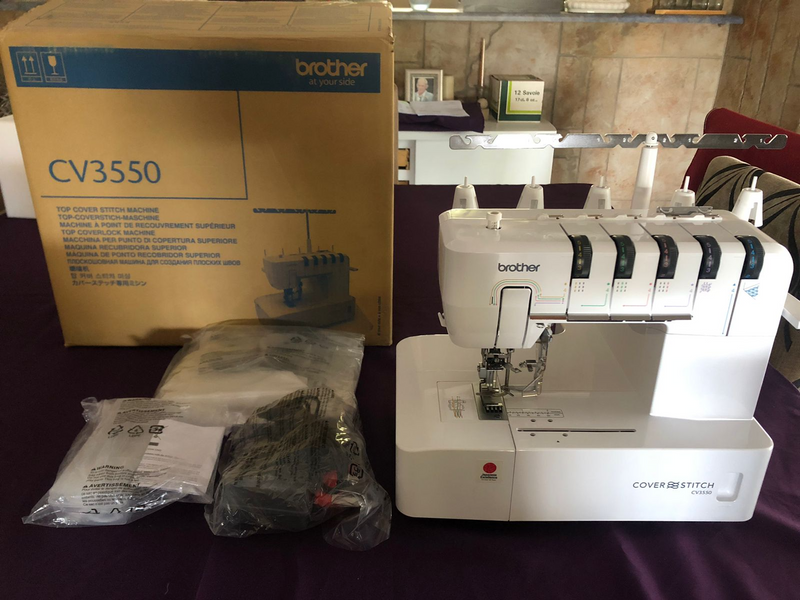 Brother cv3550 Coverstitch sewing machine NEW Never Used