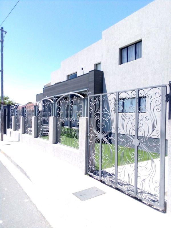 Steel handcrafted gates
