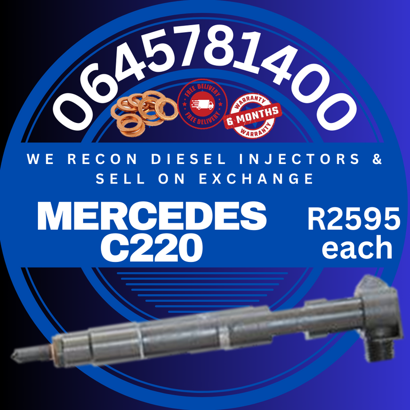Mercedes C220 Diesel Injectors for sale