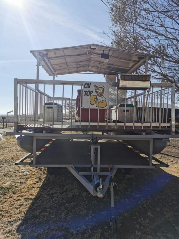 Barge with 60Hp Yamaha for sale