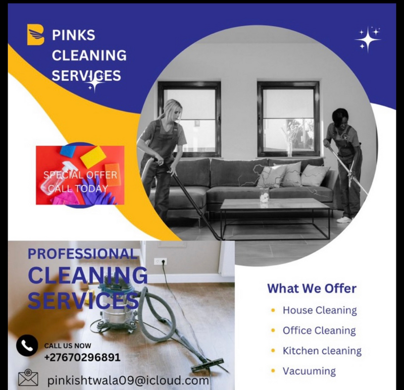We are a mobile cleaning service.