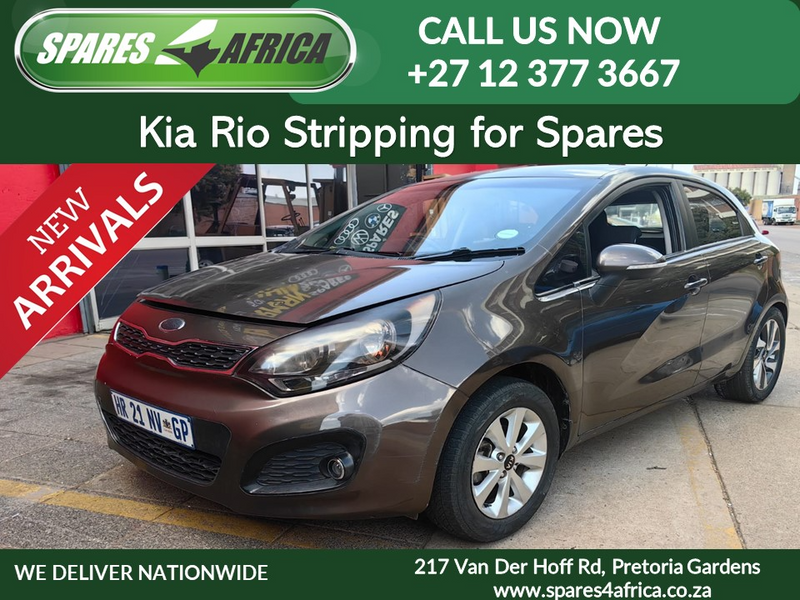 Kia Rio stripping for spares