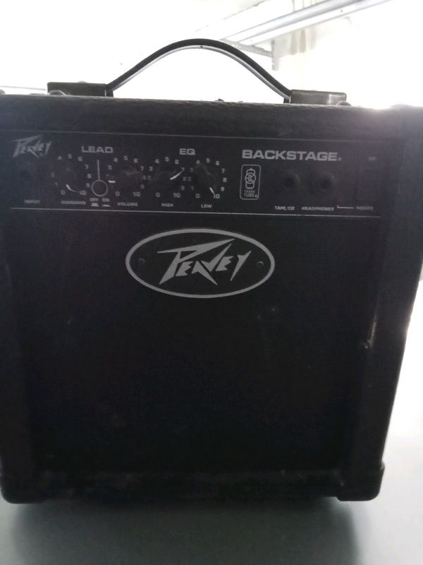 Peavey backstage  – a budget guitar amp