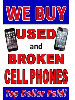 We buy iPhones for cash /Used/Broken