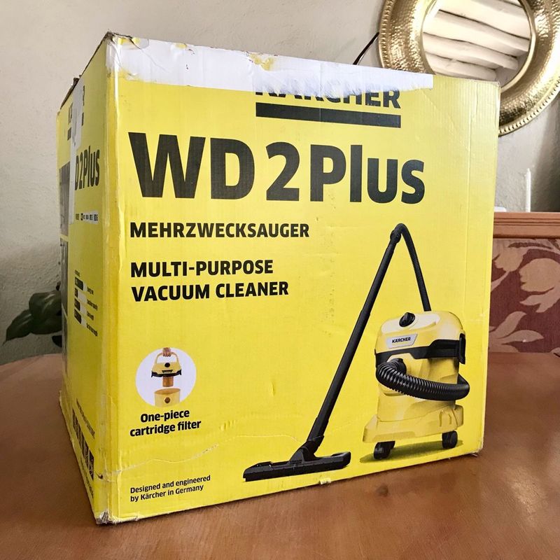 Brand new Karcher WD 2 Plus Wet &amp; Dry Multi-purpose Vacuum Cleaner