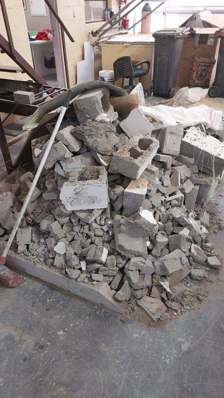 Rubble and furniture removal services