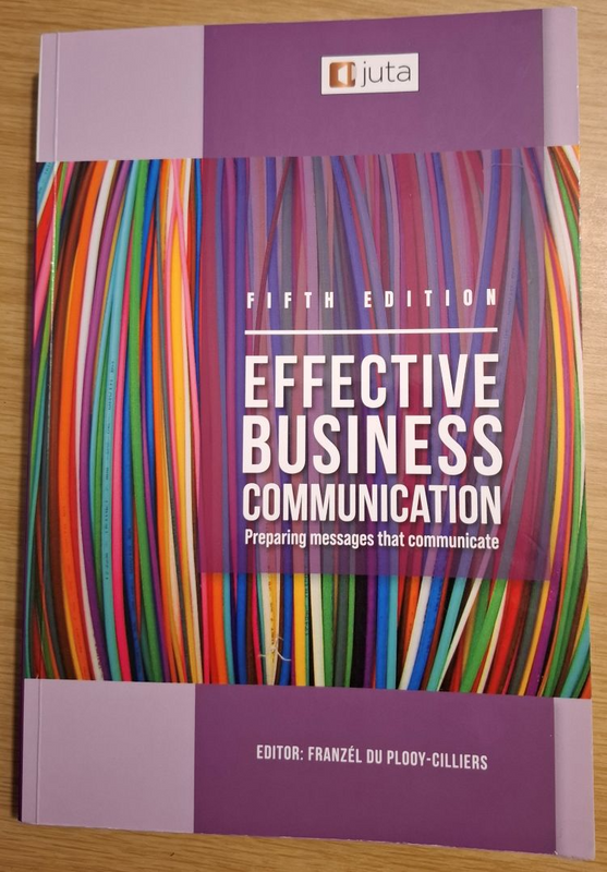 College Business Communications Text Book