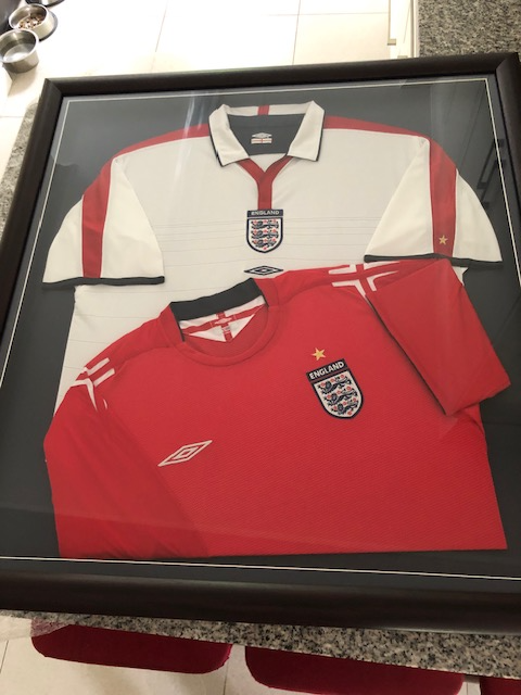 England Football - Framed Shirts