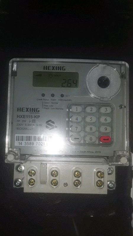 Electricity prepaid meter