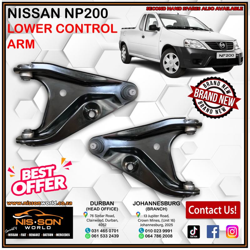 NISSAN NP200 LOWER CONTROL ARM