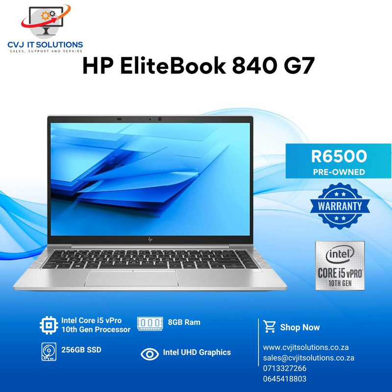 HP EliteBook 840 G7 Intel i5 vPro 10th Gen