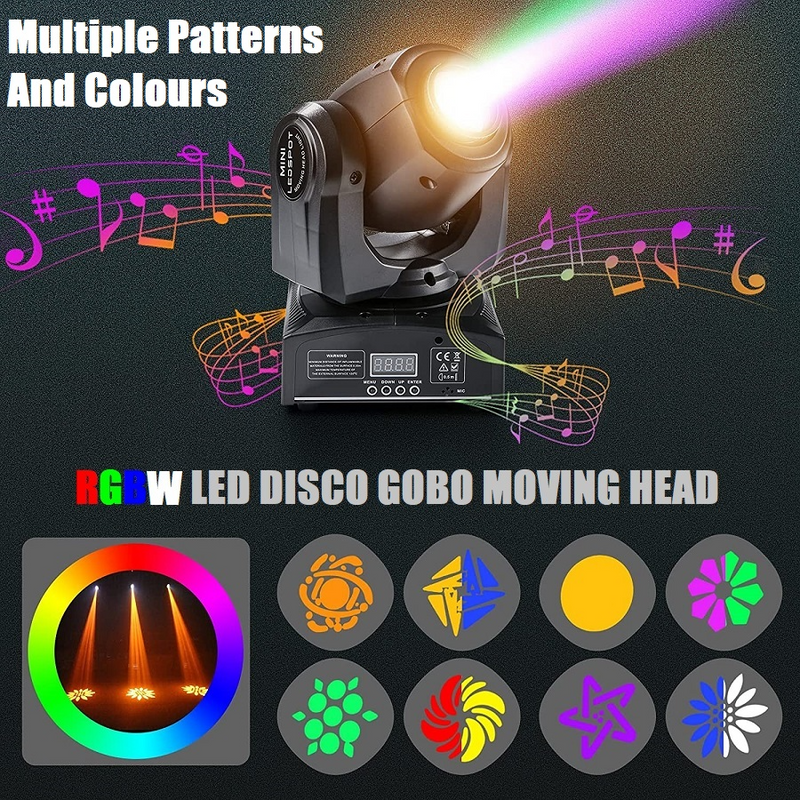 Professional Disco Moving Head GOBO Light DMX512 Stage Light, DJ Party Light. Brand New Products.