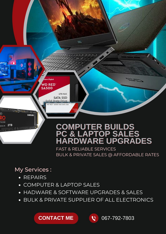 Affordable and Reliable PC, Laptop, and Mac Repairs, Upgrades and Electronic Sales, Office services