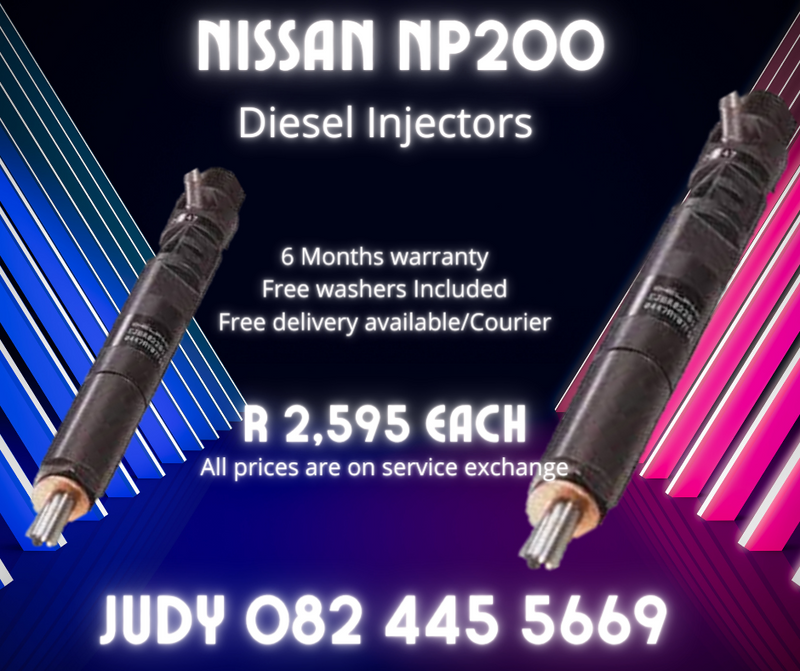 Nissan NP200 Diesel Injectors