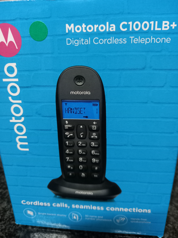 Motorola C1001LB&#43; Digital Cordless Telephone