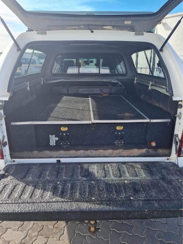 Extended  Cab Drawer and Battery System, with watertank.