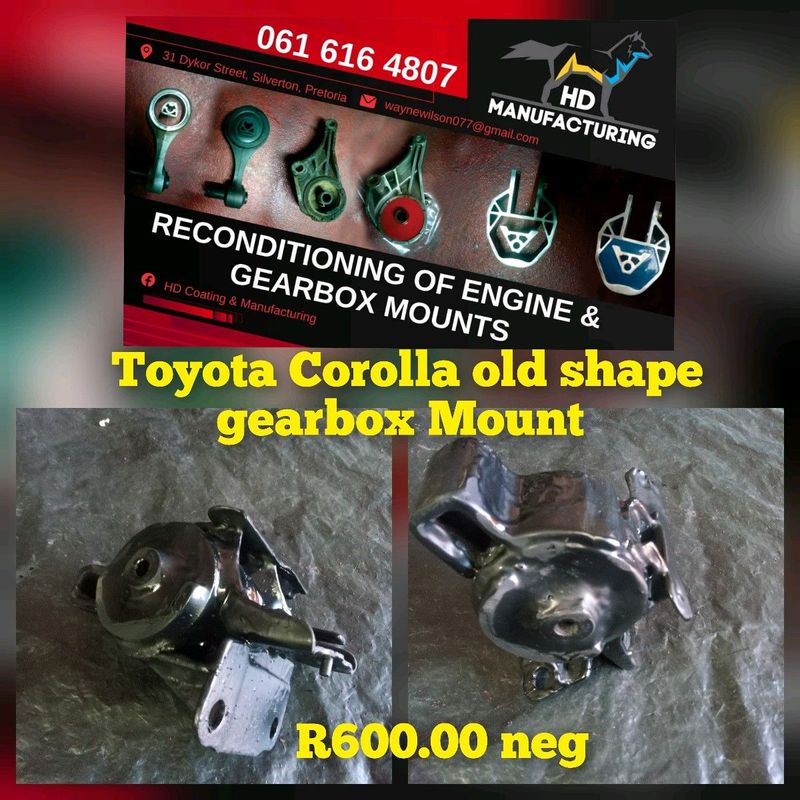 Toyota Corolla Kentucky rounder mounts