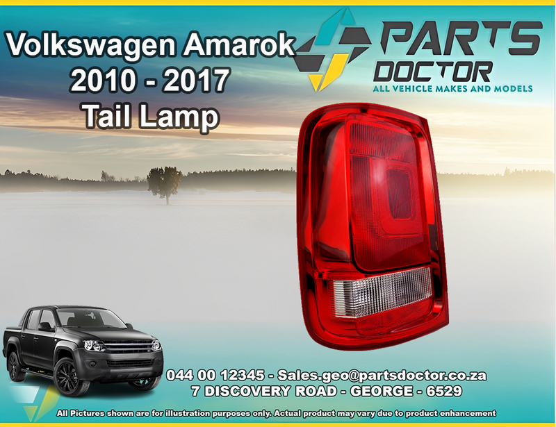 VOLKSWAGEN AMAROK 2010 - 2017 TAIL LAMP