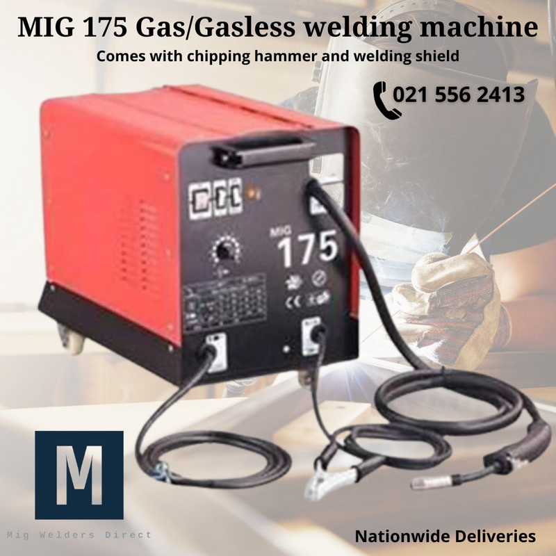 MIG DUAL Welder (GAS/NO GAS) MIG 175.