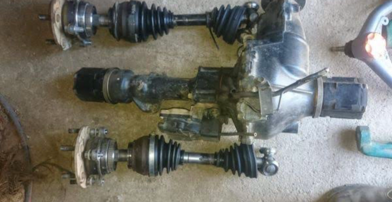 Toyota Hilux D4D front and rear diffs from R9500