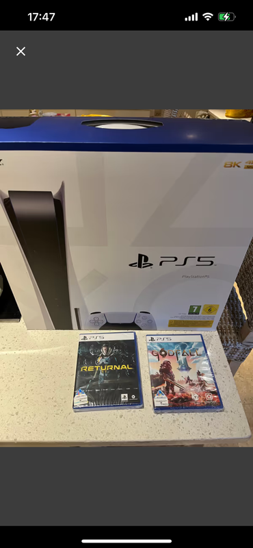 PS5 Brand new sealed with Returnal &amp; Godfall R11000