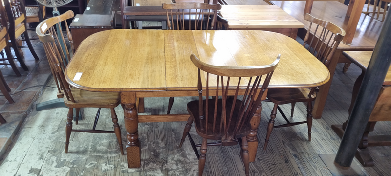 4 x Ashwood Spindle-back Chairs (Each)