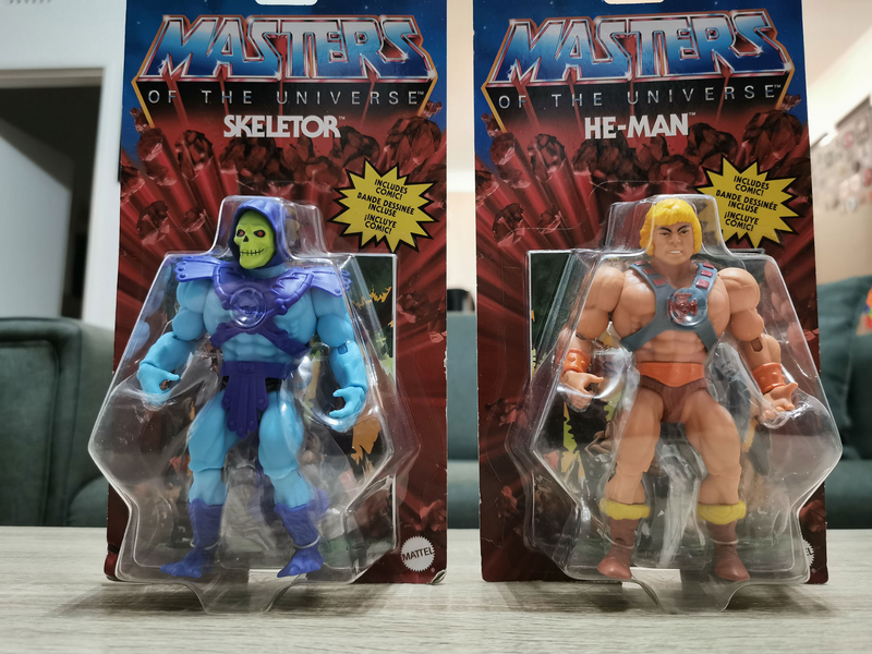 He-Man and the Masters of the Universe Original Action Figure Set (He-Man and Skeletor)