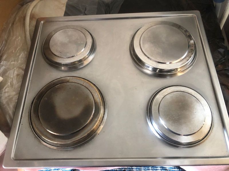 Defy stainless steel stove