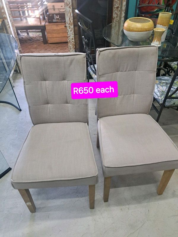 2 x dining room chairs