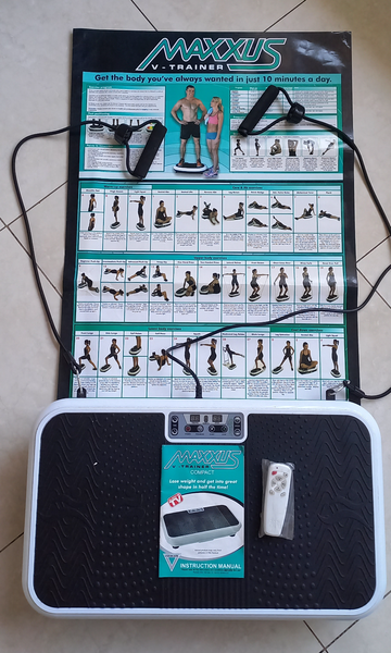 Maxxus V trainer Fitness Vibrator.R2800.Almost brand new.Collect in Umhlanga. Umhlanga Gumtree South Africa