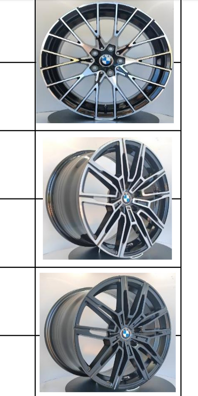 New 19&#34; magwheels for BMW, 5x120pcd in narrow/wides.