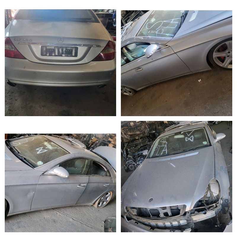 Stripping Mercedes CLS W219 Spare Parts