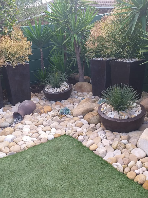 Design your garden to your hearts content with boulders and gravel from Stone and Bark