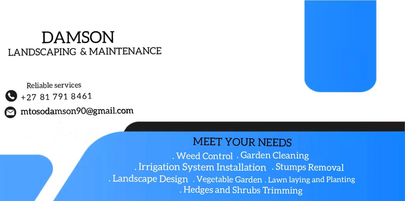 Landscaping and maintenance