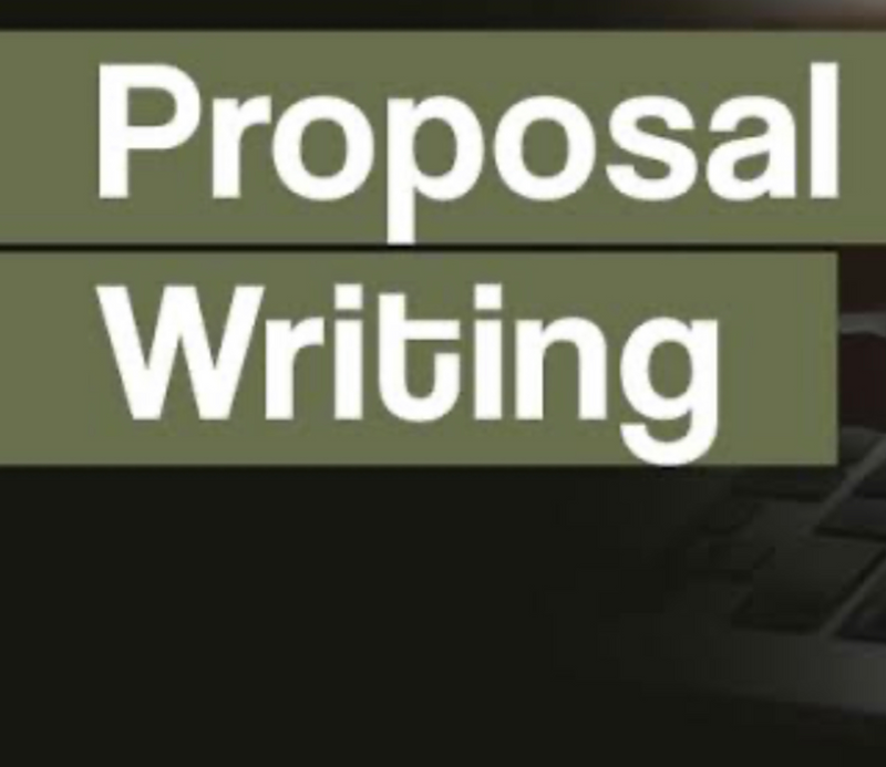 Proposal writing ass