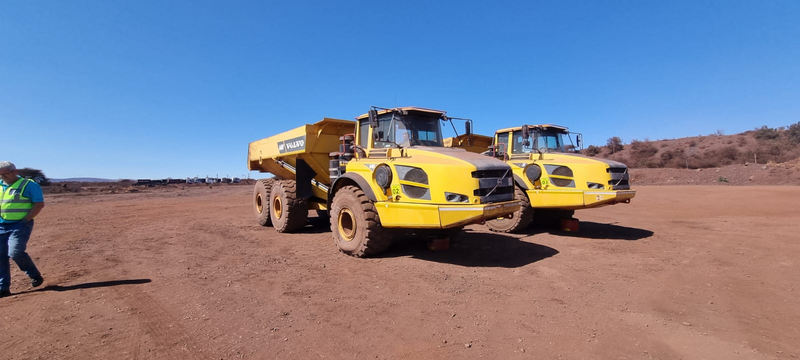 2x Volvo A40F Dumpers For Sale (008808)