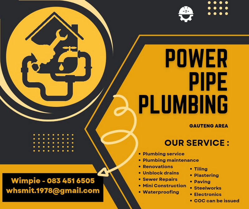 Plumbing, Maintenance, Handyman