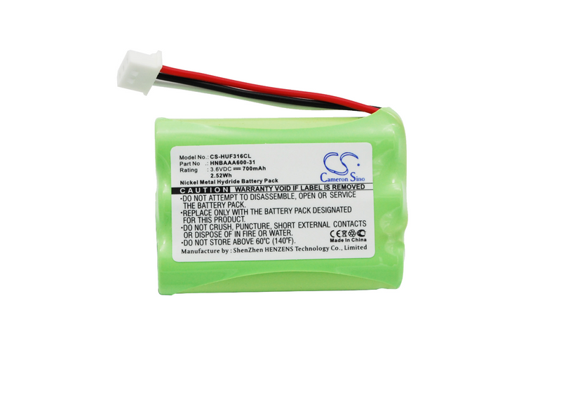 Cordless Phone Battery CS-HUF316CL for HUAWEI F202 etc.