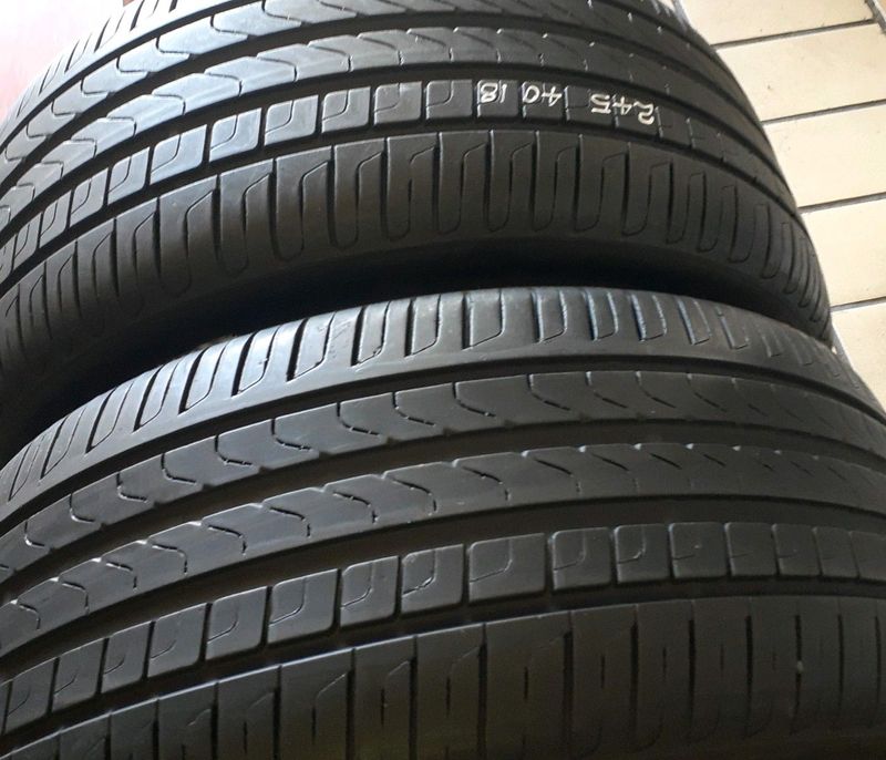 245/40/18 x 2 pirelli and many other sizes available call/whatsApp 0631966190 for details.